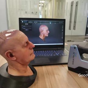 Scanner 3D portable Einscan Pro 2x 2020