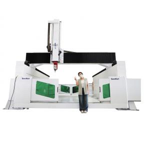Routeur CNC 5 axes ATC de haute gamme pour travaux de gravure sur bois, pierre, moules et aluminium